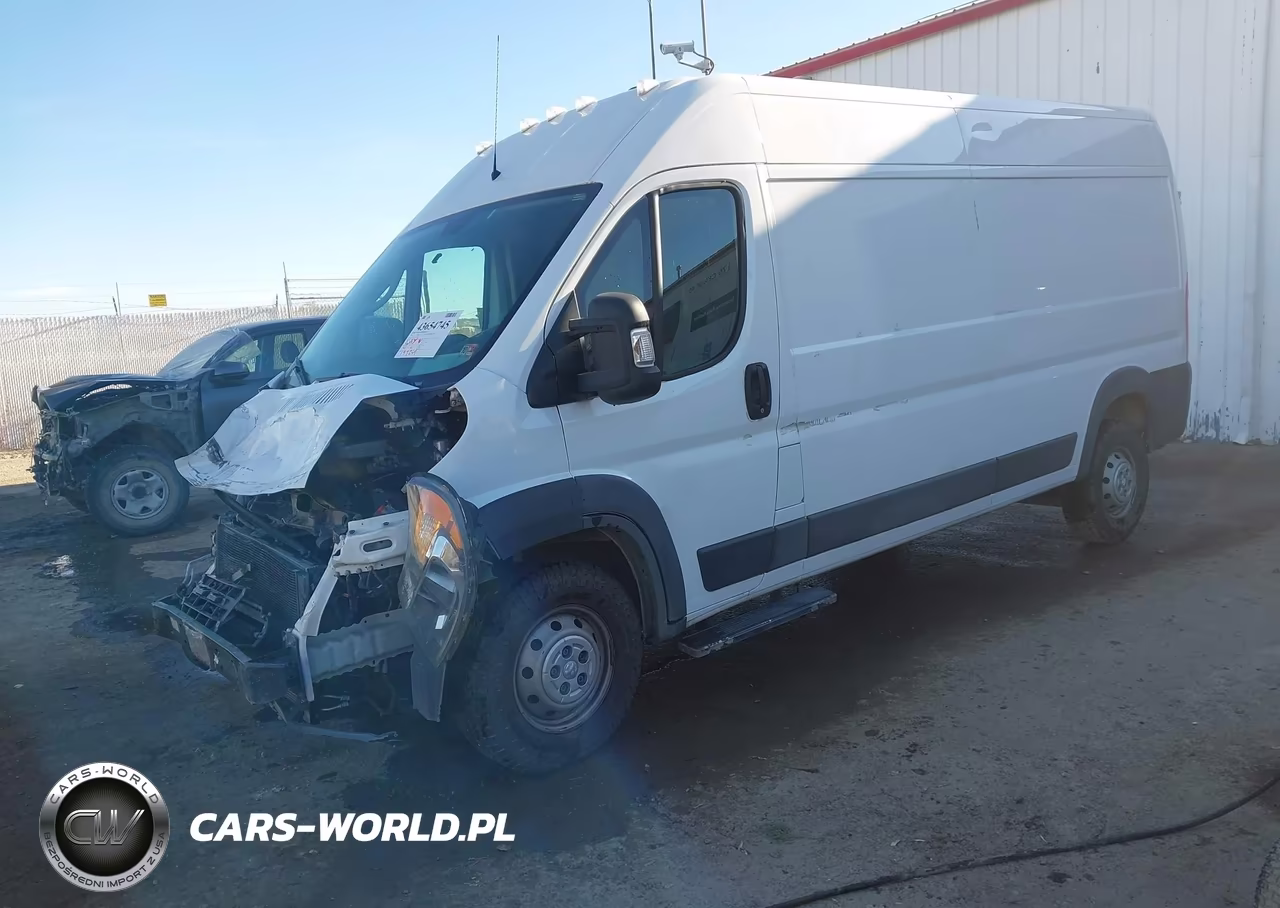 2018 Ram Promaster 2500 High Roof 159 Wb VIN:3C6TRVDG9JE148610 - 2