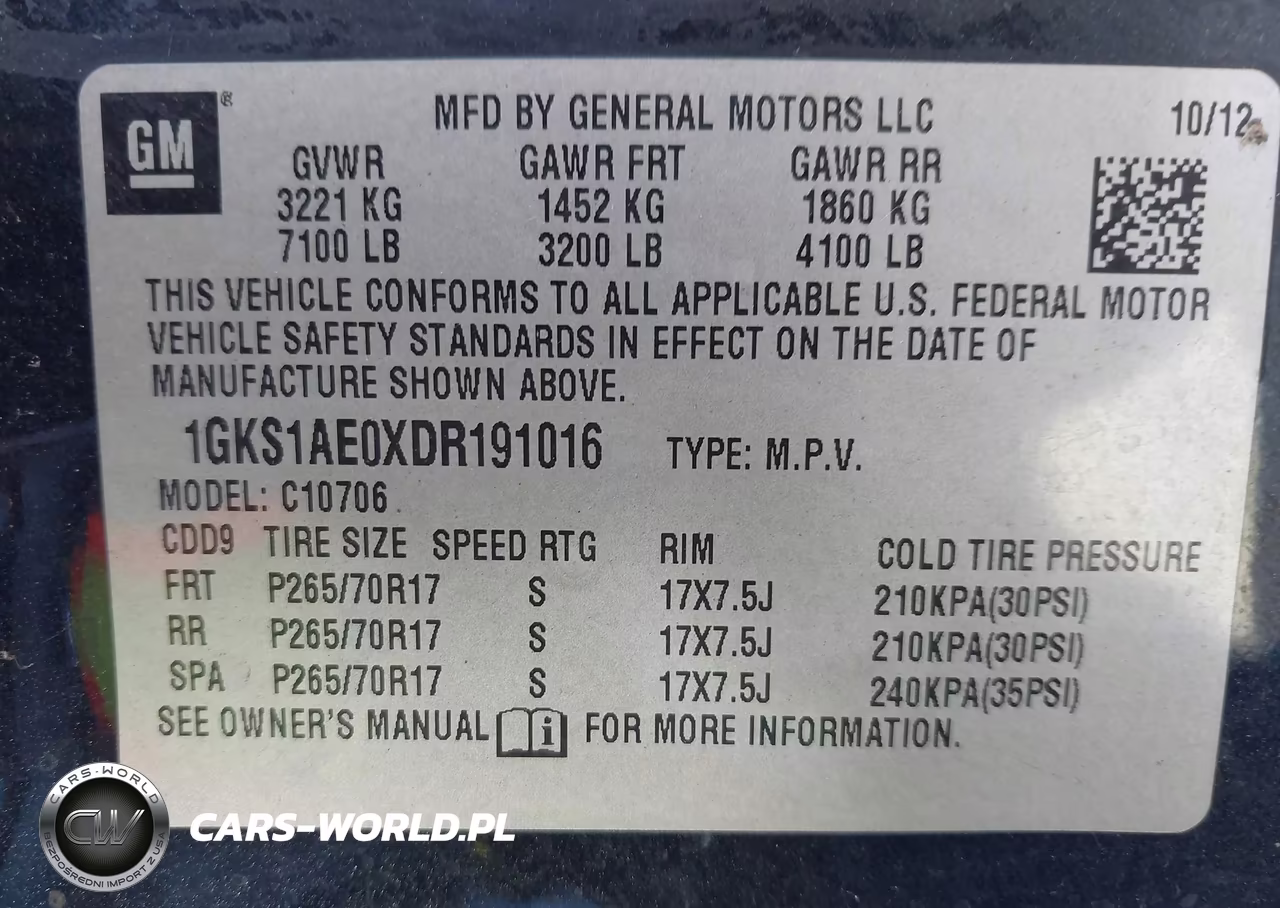 2013 GMC Yukon Sle VIN:1GKS1AE0XDR191016 - 9