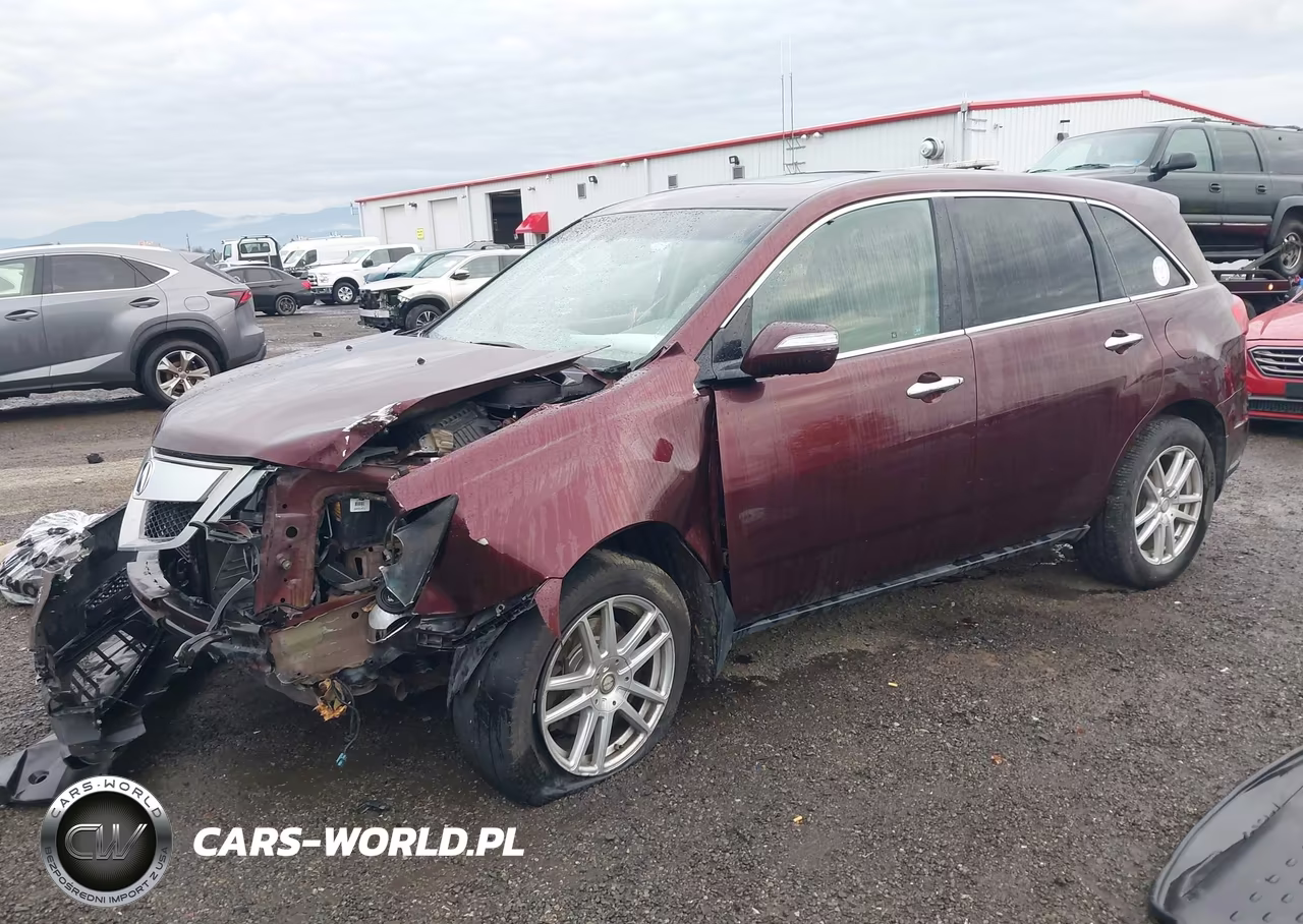 2012 Acura Mdx VIN:2HNYD2H23CH526061 - 2