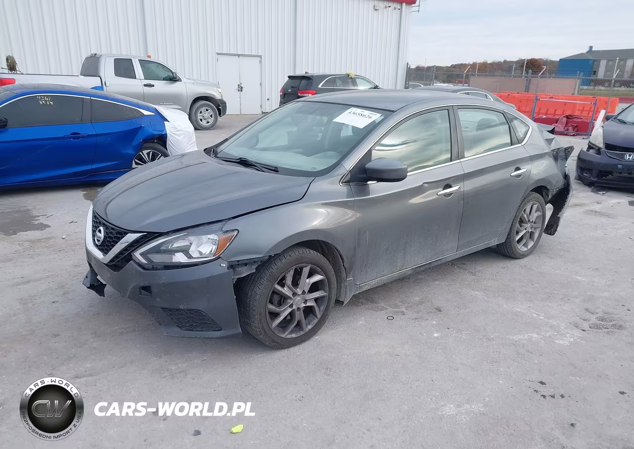 2017 Nissan Sentra S VIN:3N1AB7APXHY244679 - 2