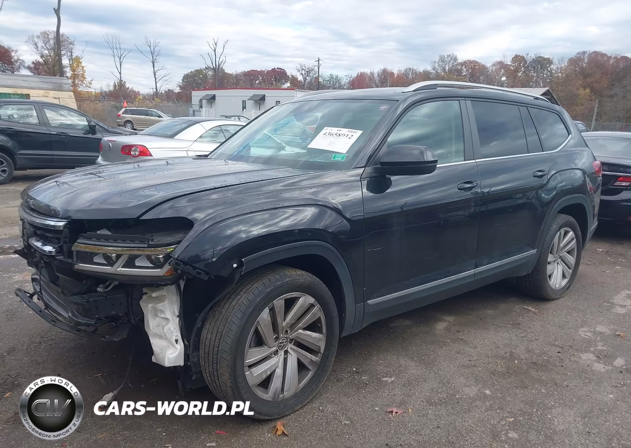 2021 Volkswagen Atlas 3.6L V6 Sel VIN:1V2BR2CA7MC528037 - 2