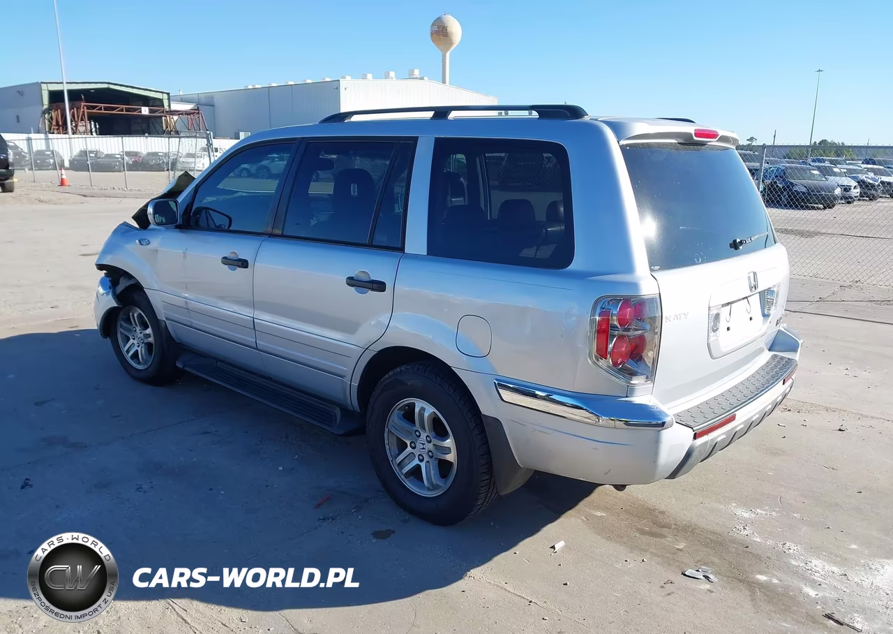 2005 Honda Pilot Ex-L VIN:5FNYF18565B038722 - 3