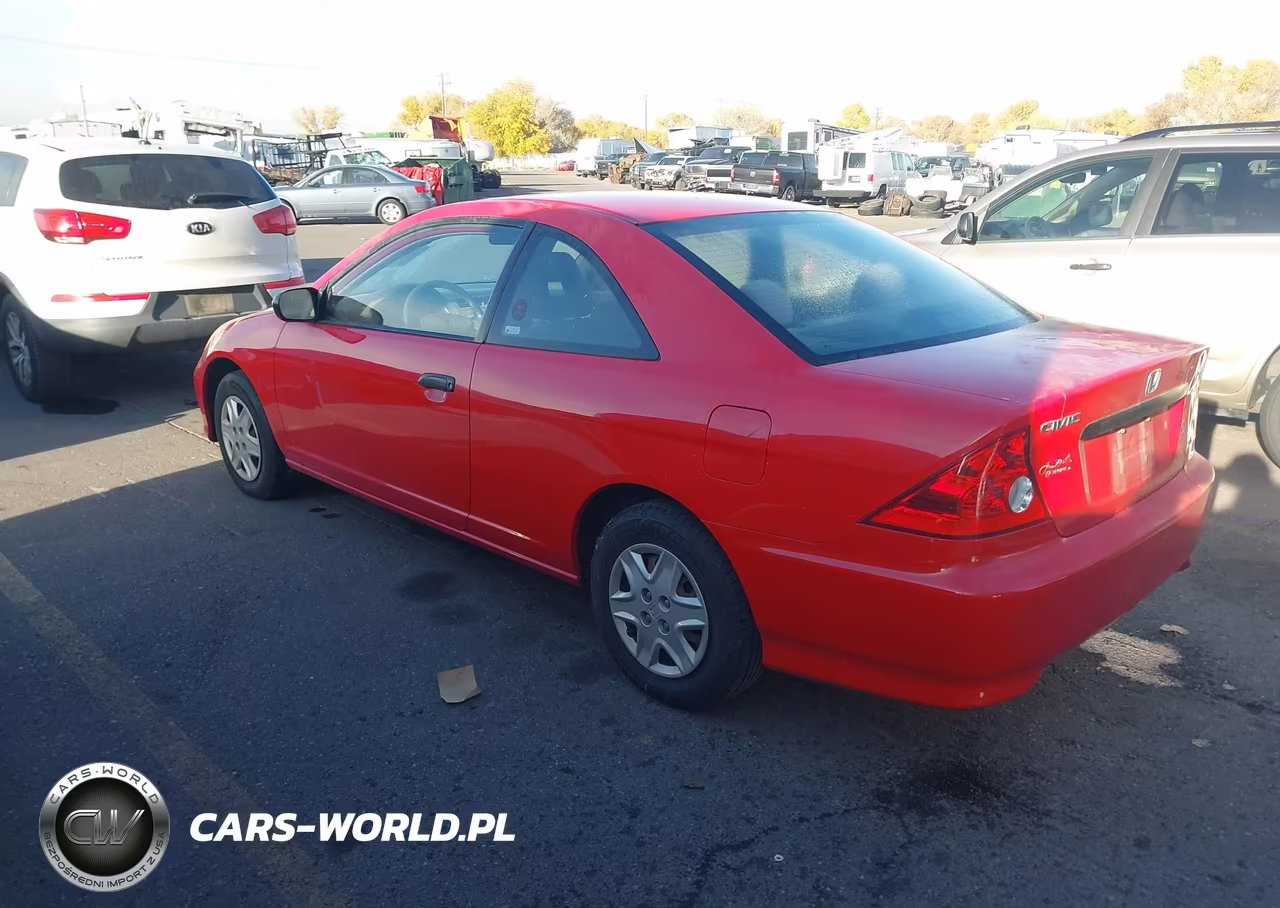 2004 Honda Civic Vp VIN:1HGEM21114L085210 - 3