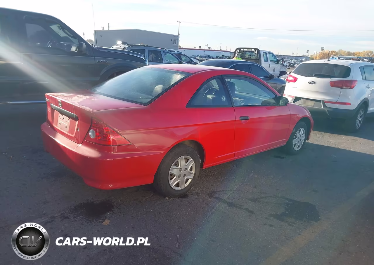 2004 Honda Civic Vp VIN:1HGEM21114L085210 - 4