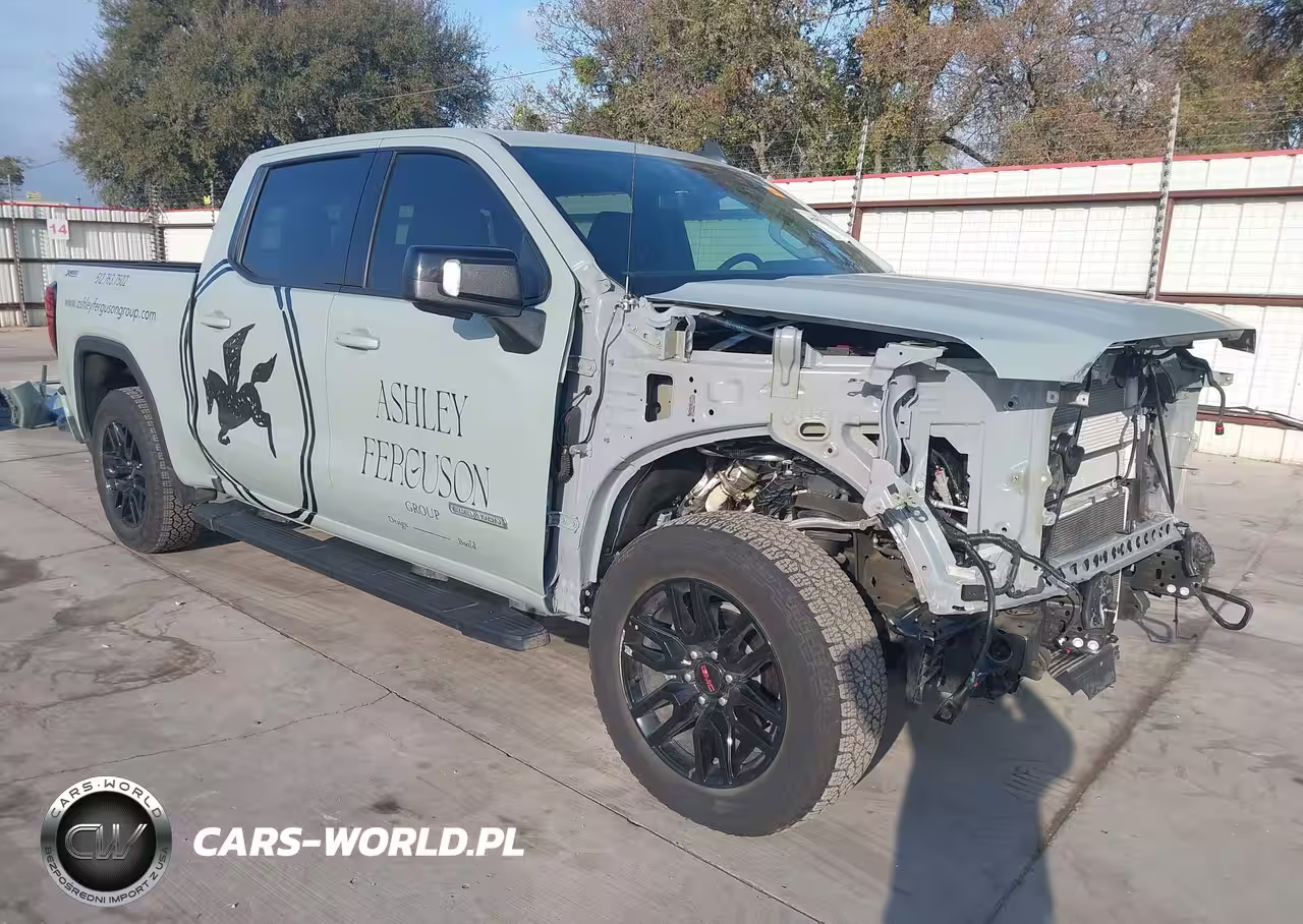 2024 GMC Sierra 1500 4Wd Short Box Elevation With 3Sb