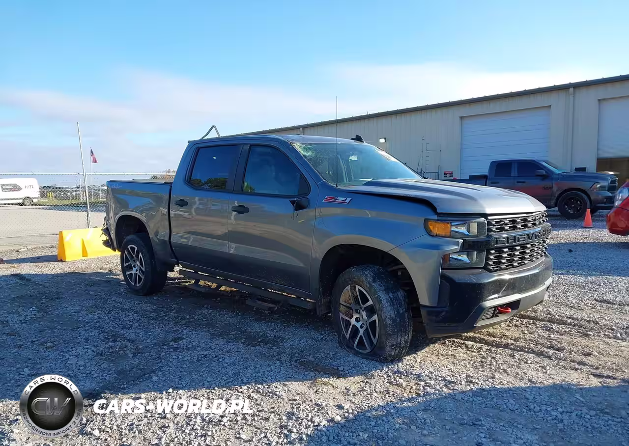 2020 Chevrolet Silverado 1500 4Wd Short Bed Custom Trail Boss