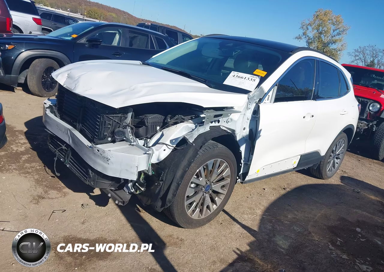 2021 Ford Escape Titanium VIN:1FMCU9J90MUA30628 - 2