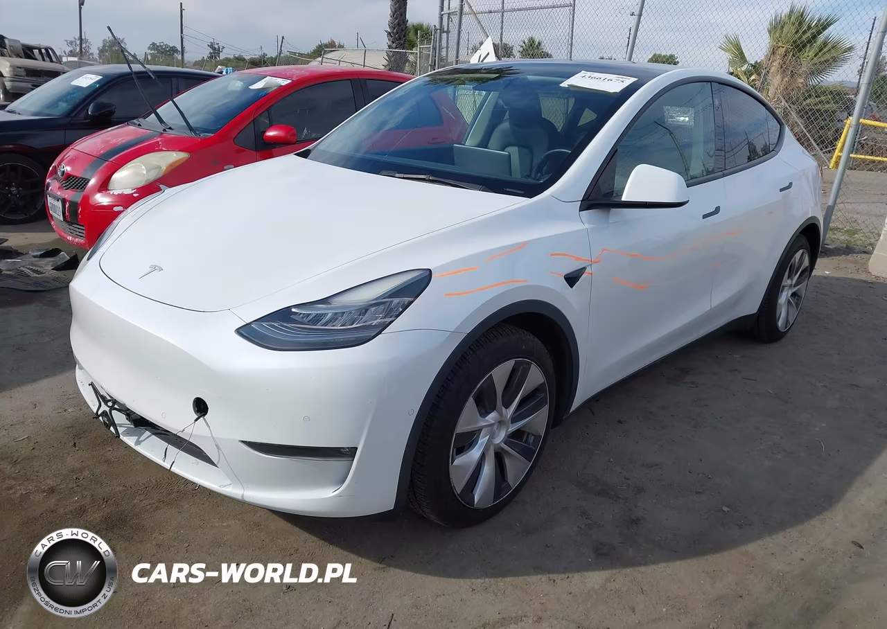 2021 Tesla Model Y Long Range Dual Motor All-Wheel Drive VIN:5YJYGDEE0MF161210 - 2