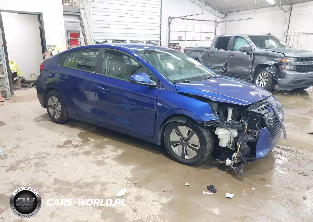2019 Hyundai Ioniq Hybrid Blue