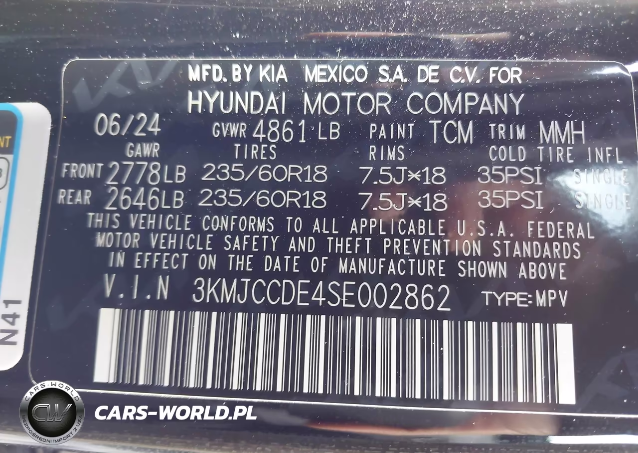 2025 Hyundai Tucson Sel Convenience VIN:3KMJCCDE4SE002862 - 9