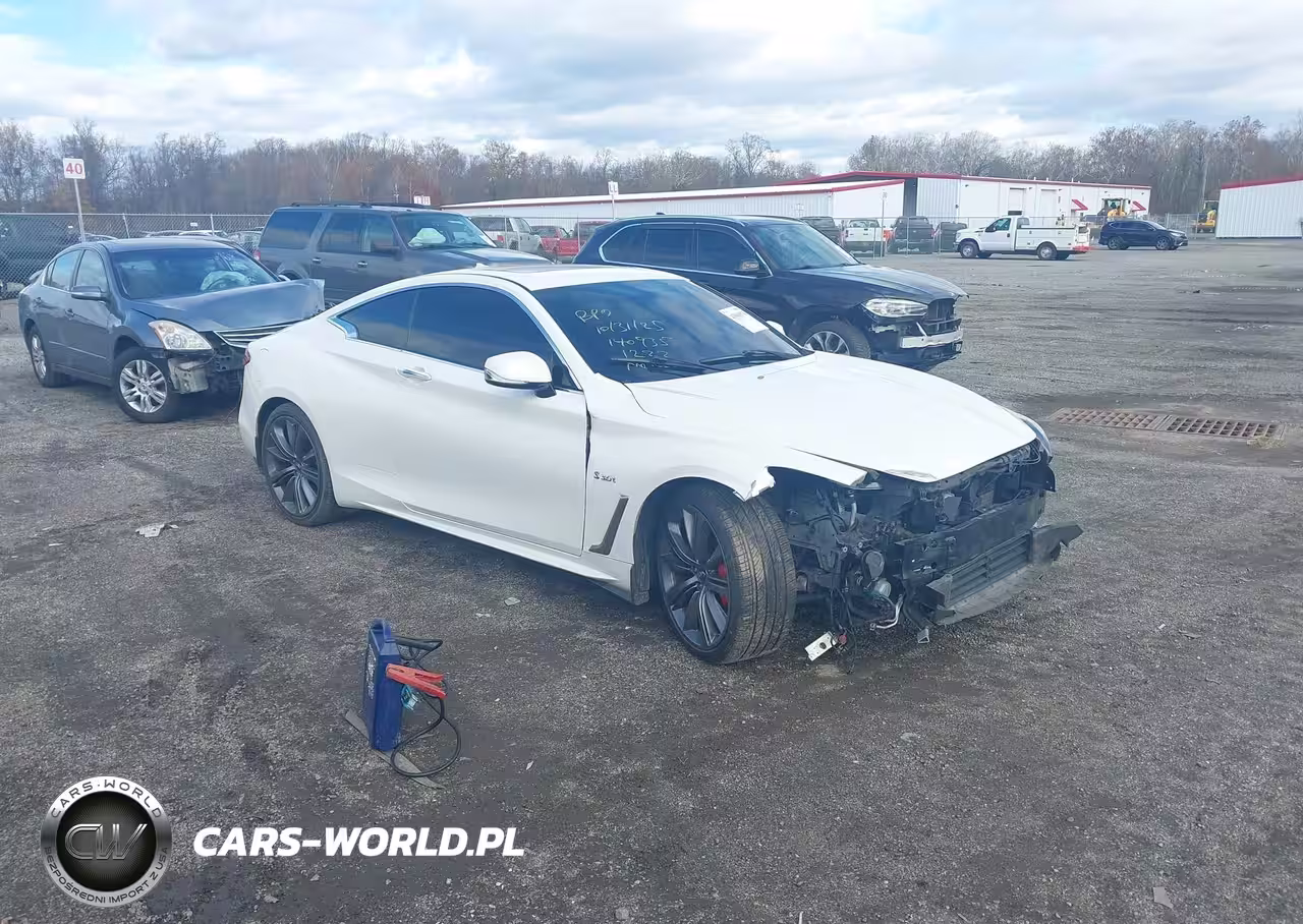 2018 Infiniti Q60 3.0T Red Sport 400