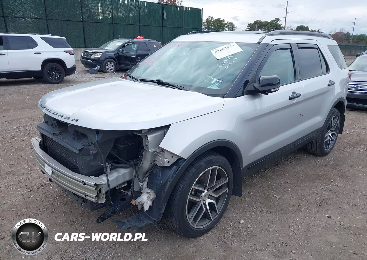 2017 Ford Explorer Sport VIN:1FM5K8GT9HGC08259 - 2