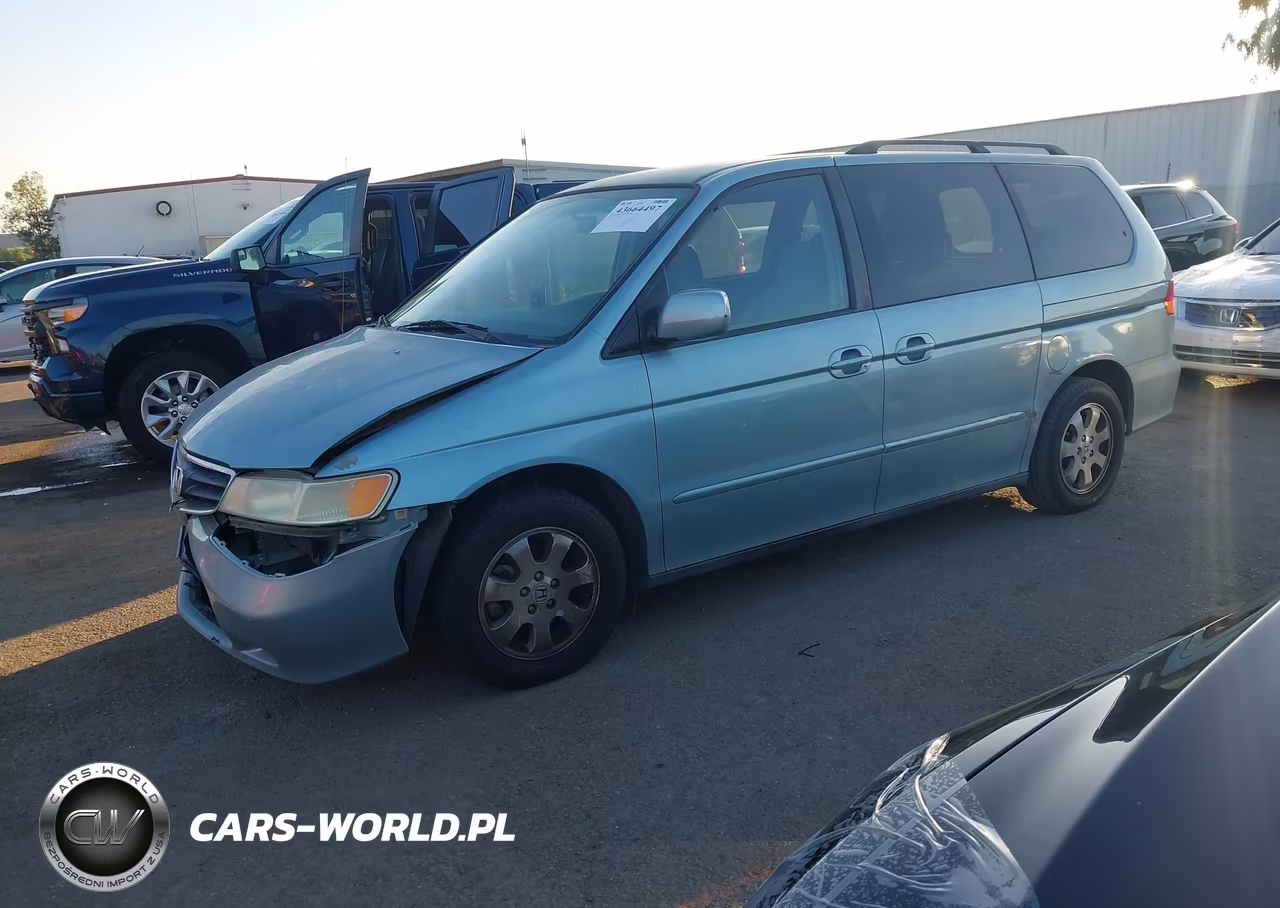 2004 Honda Odyssey Ex VIN:5FNRL18674B067019 - 2