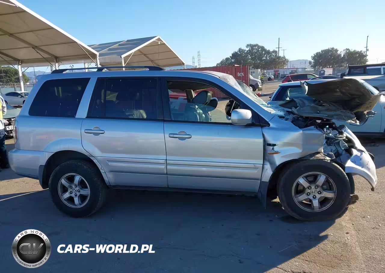 2006 Honda Pilot Ex-L VIN:2HKYF18516H507654 - 12