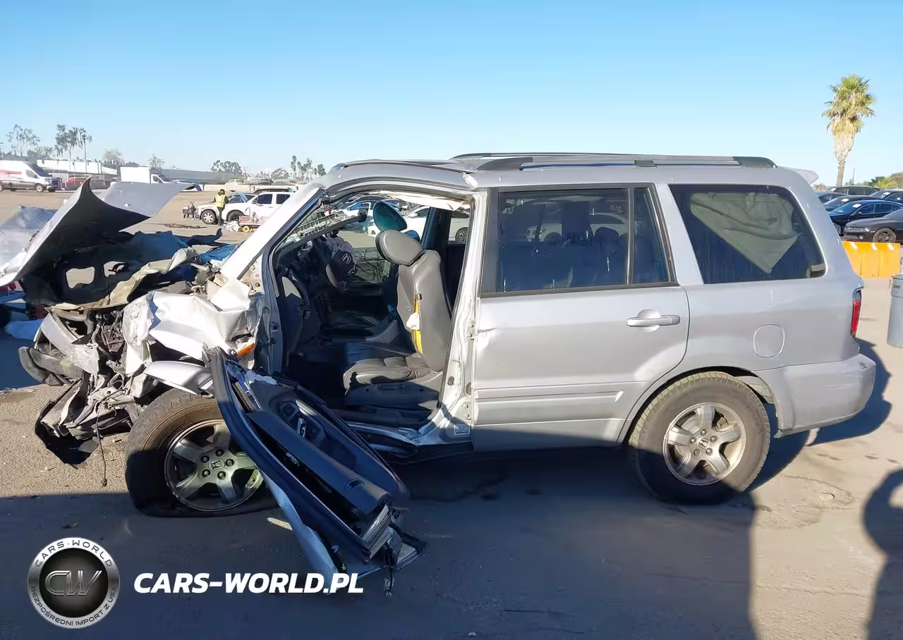 2006 Honda Pilot Ex-L VIN:2HKYF18516H507654 - 13