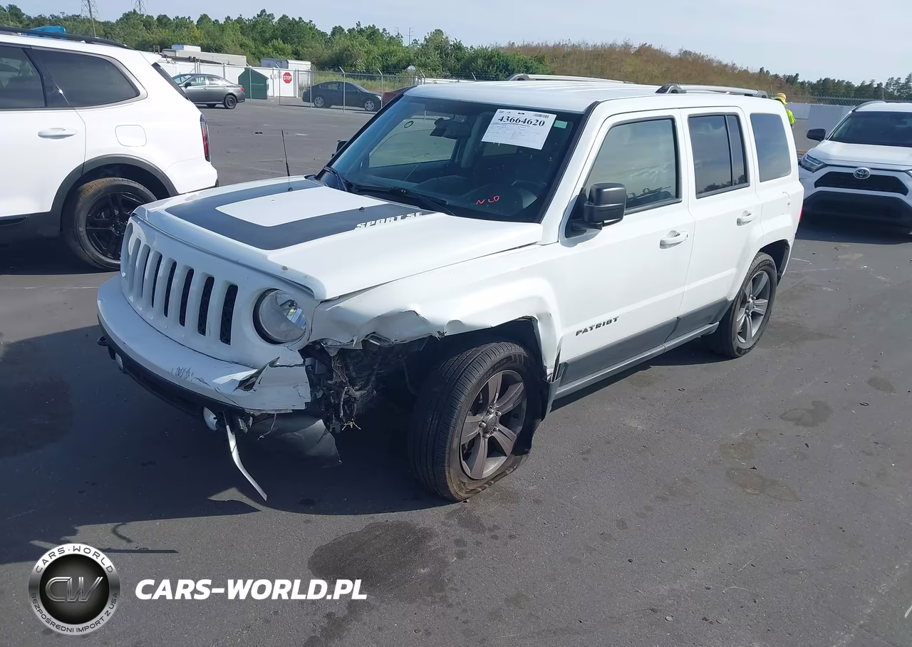 2017 Jeep Patriot Sport Se 4X4 VIN:1C4NJRBB1HD208317 - 2