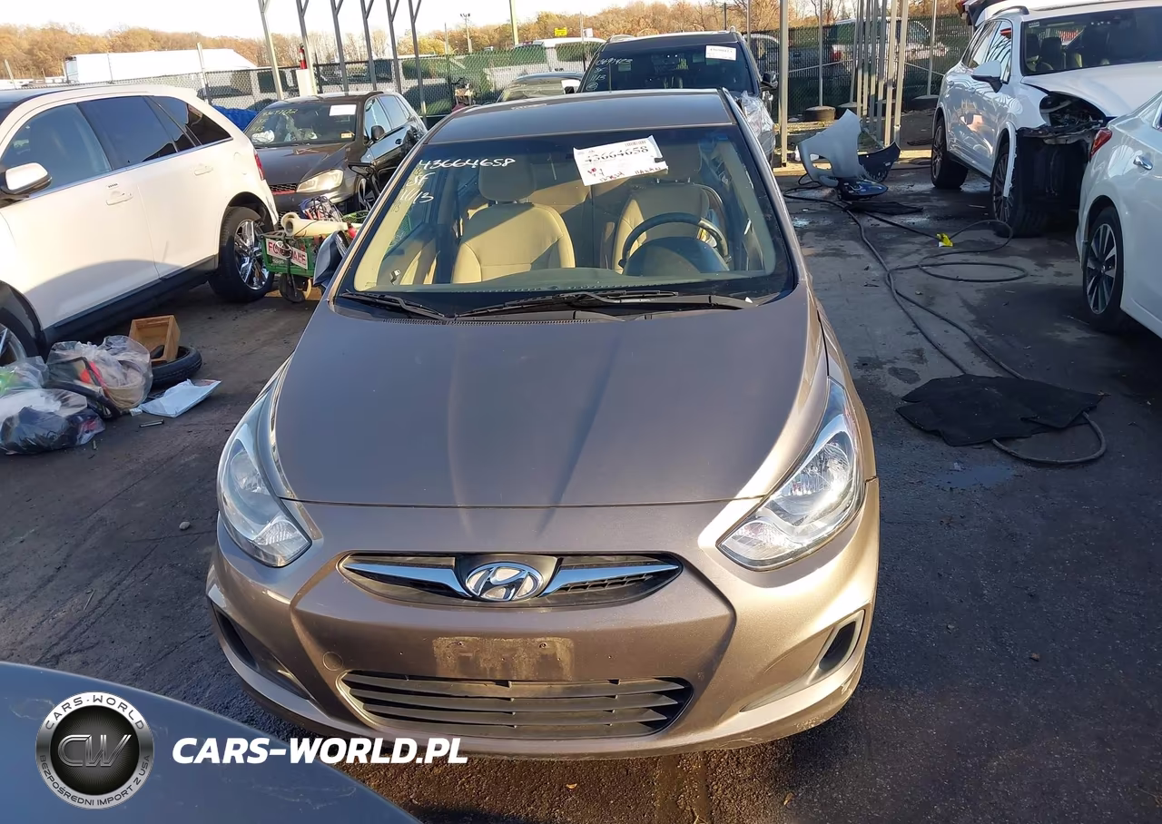 2014 Hyundai Accent Gls VIN:KMHCT4AE6EU631627 - 12