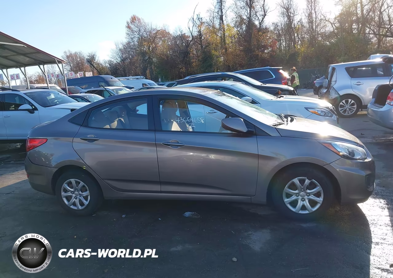 2014 Hyundai Accent Gls VIN:KMHCT4AE6EU631627 - 13