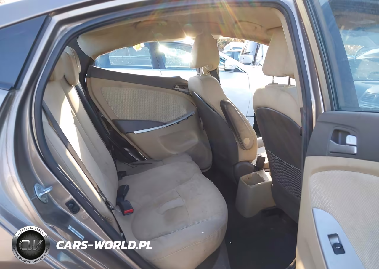 2014 Hyundai Accent Gls VIN:KMHCT4AE6EU631627 - 8