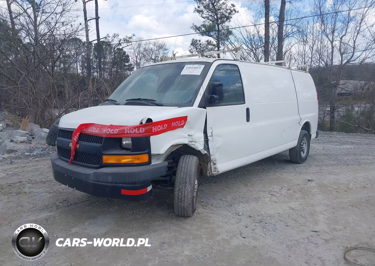 2017 Chevrolet Express 2500 Work Van VIN:1GCWGBFF7H1133910 - 2
