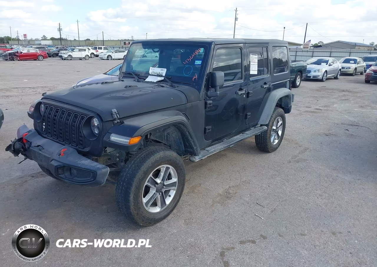 2012 Jeep Wrangler Unlimited Sport VIN:1C4BJWDG4CL153354 - 2