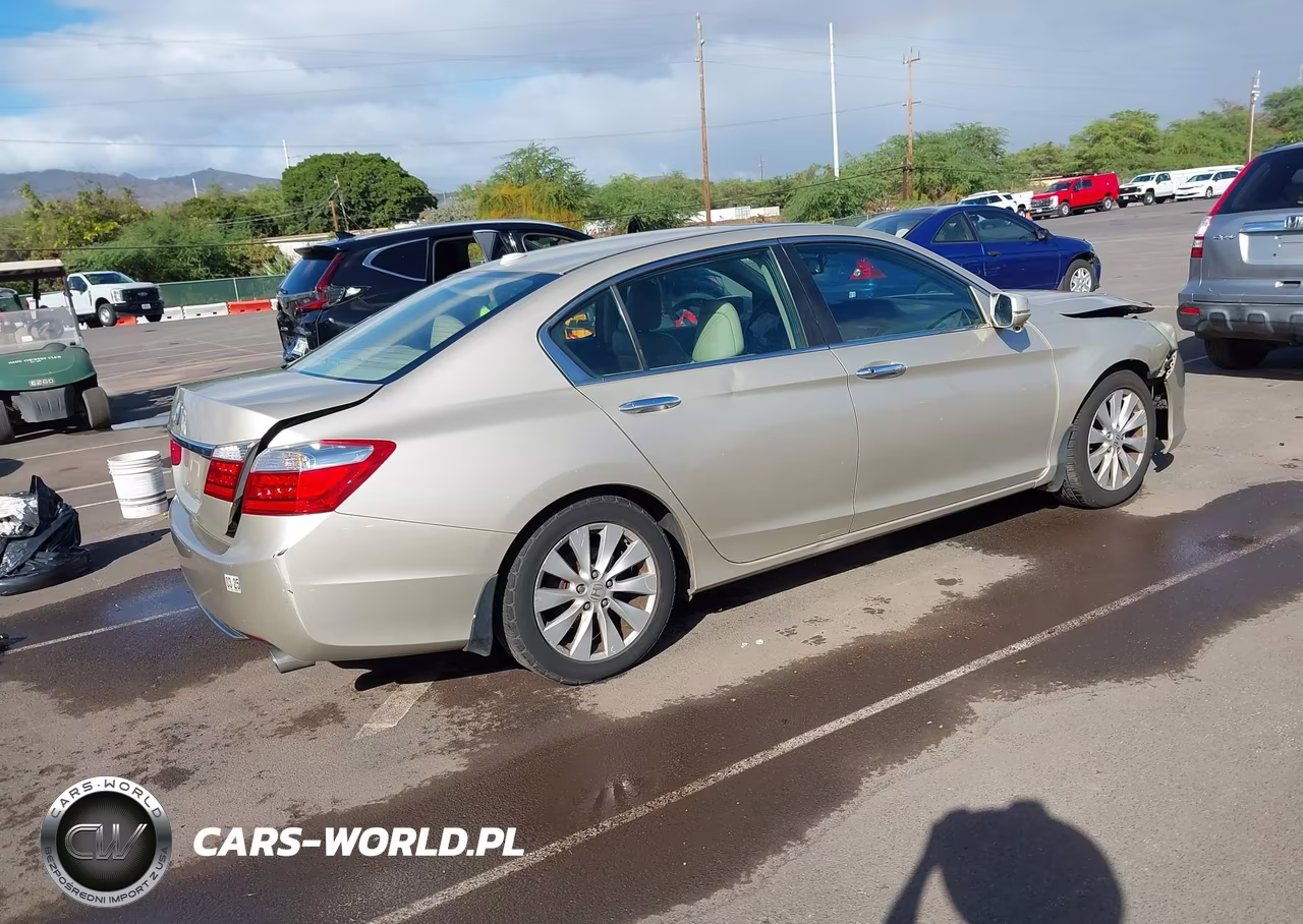 2014 Honda Accord Ex-L VIN:1HGCR2F80EA177517 - 4