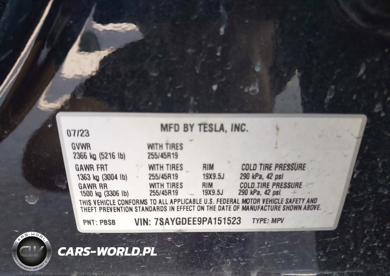 2023 Tesla Model Y Awd-Long Range Dual Motor All-Wheel Drive VIN:7SAYGDEE9PA151523 - 9