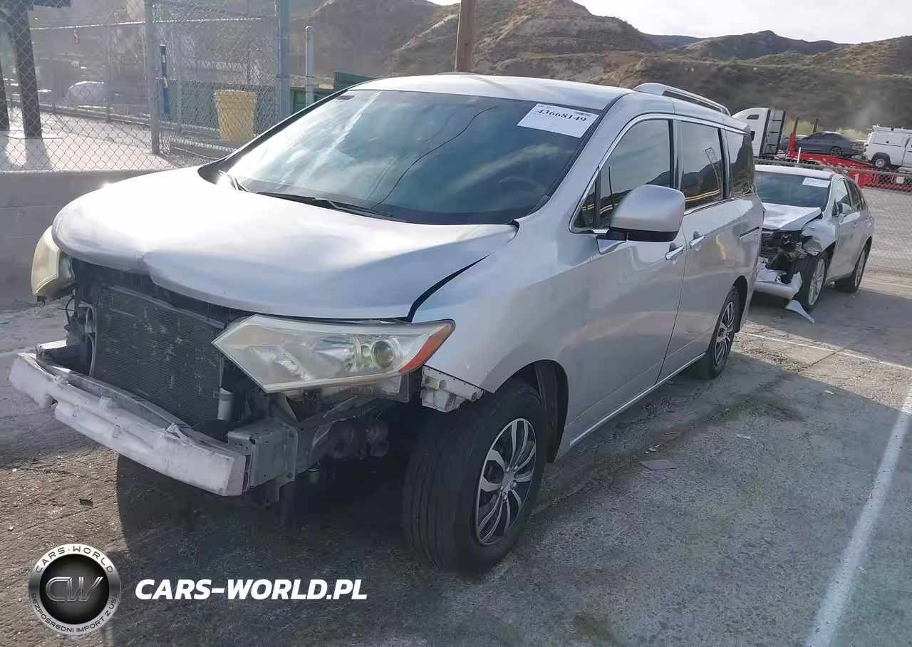 2014 Nissan Quest S VIN:JN8AE2KP6E9106522 - 2