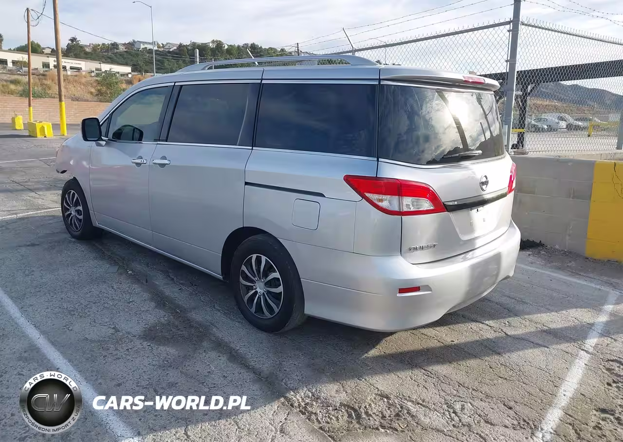 2014 Nissan Quest S VIN:JN8AE2KP6E9106522 - 3