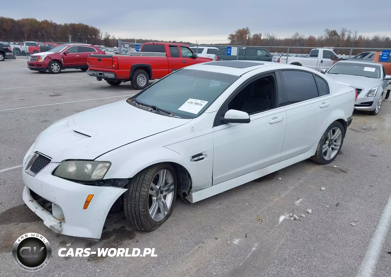 2009 Pontiac G8 VIN:6G2ER577X9L223290 - 2