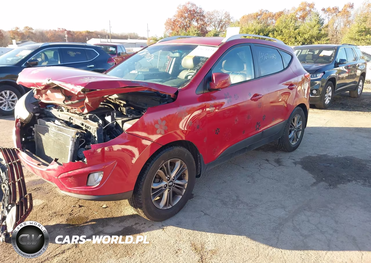 2014 Hyundai Tucson Se VIN:KM8JU3AG2EU906166 - 2