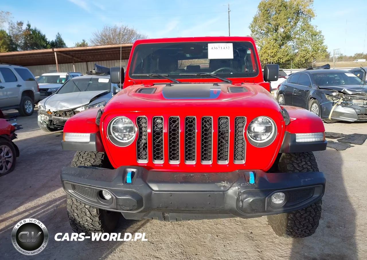 2022 Jeep Wrangler 4Xe Unlimited Rubicon 4X4 VIN:1C4JJXR67NW188702 - 13