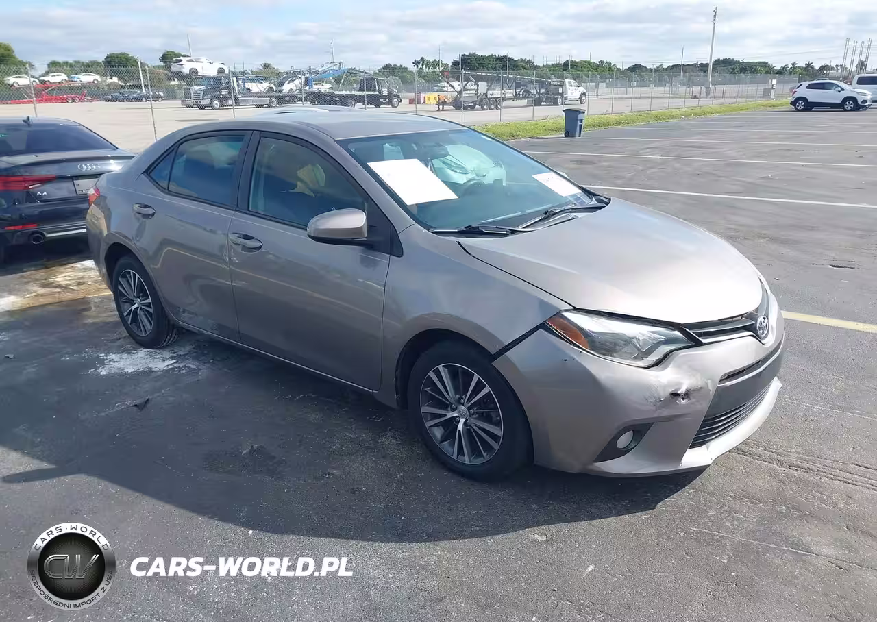 2016 Toyota Corolla Le Plus