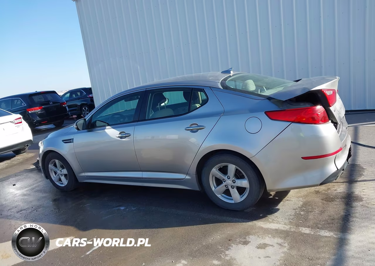 2014 Kia Optima Lx VIN:KNAGM4A73E5453042 - 14