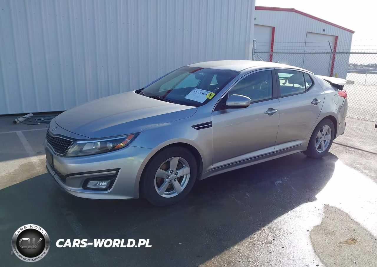 2014 Kia Optima Lx VIN:KNAGM4A73E5453042 - 2