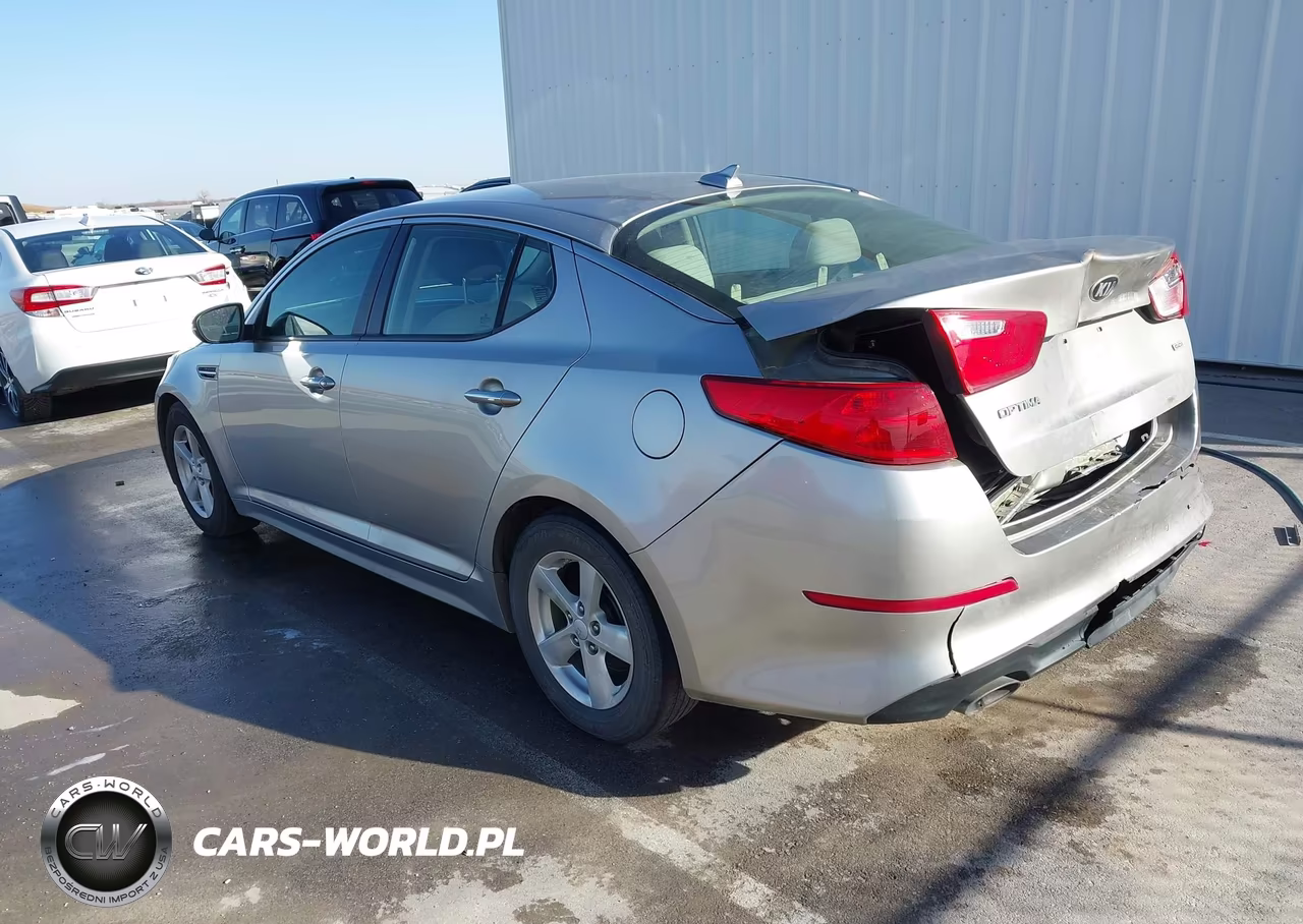 2014 Kia Optima Lx VIN:KNAGM4A73E5453042 - 3