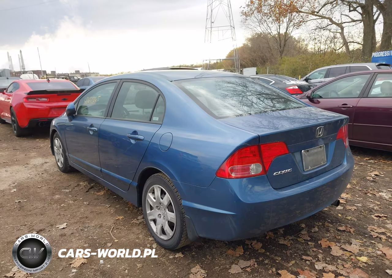 2007 Honda Civic Lx VIN:1HGFA165X7L062144 - 3