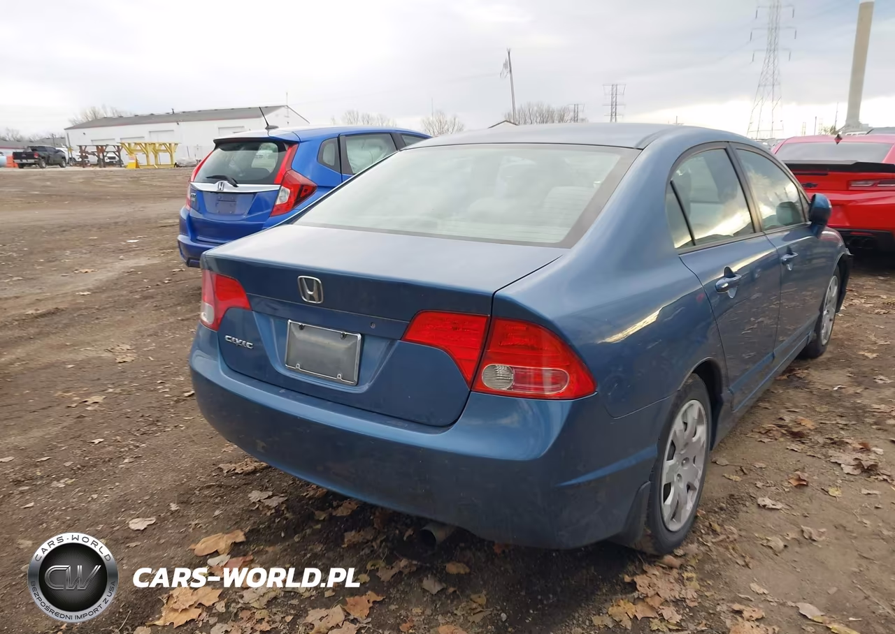 2007 Honda Civic Lx VIN:1HGFA165X7L062144 - 4