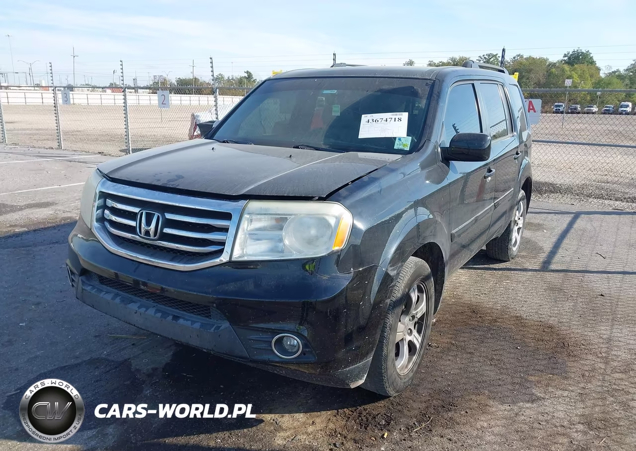 2013 Honda Pilot Ex VIN:5FNYF4H46DB085434 - 2