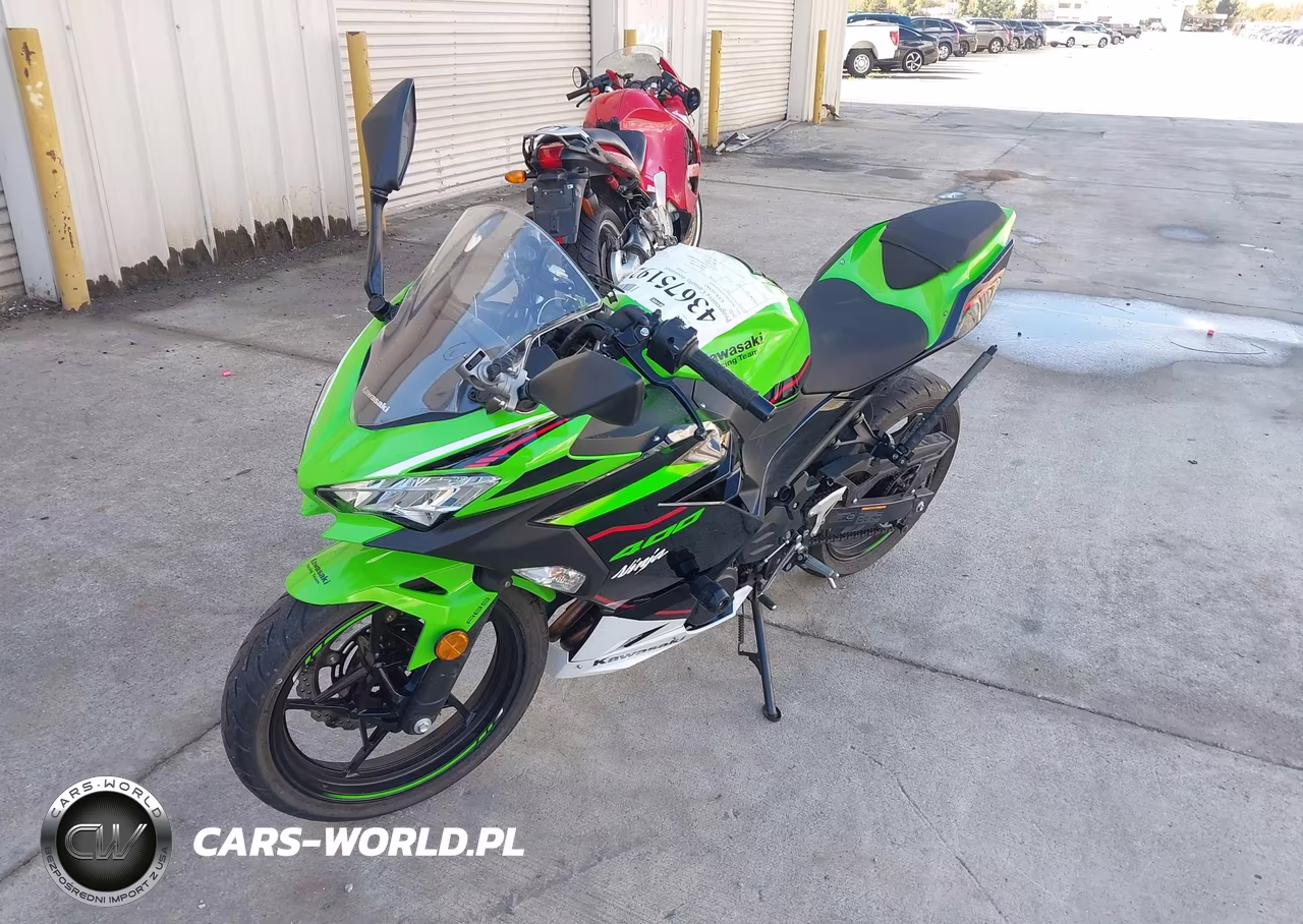 2022 Kawasaki Ex400 VIN:JKAEXKG15NDAG9626 - 2