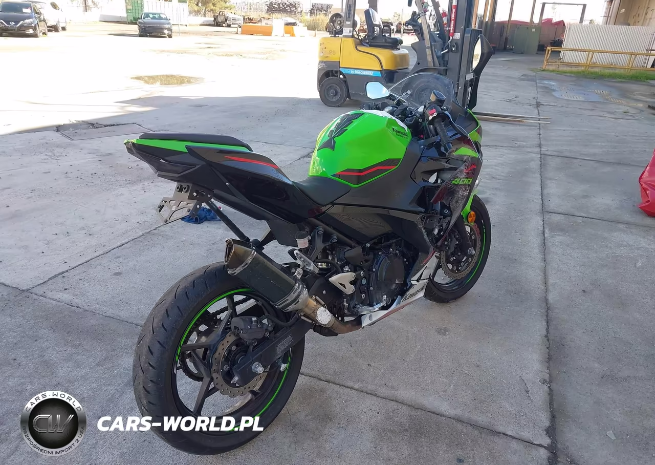 2022 Kawasaki Ex400 VIN:JKAEXKG15NDAG9626 - 4