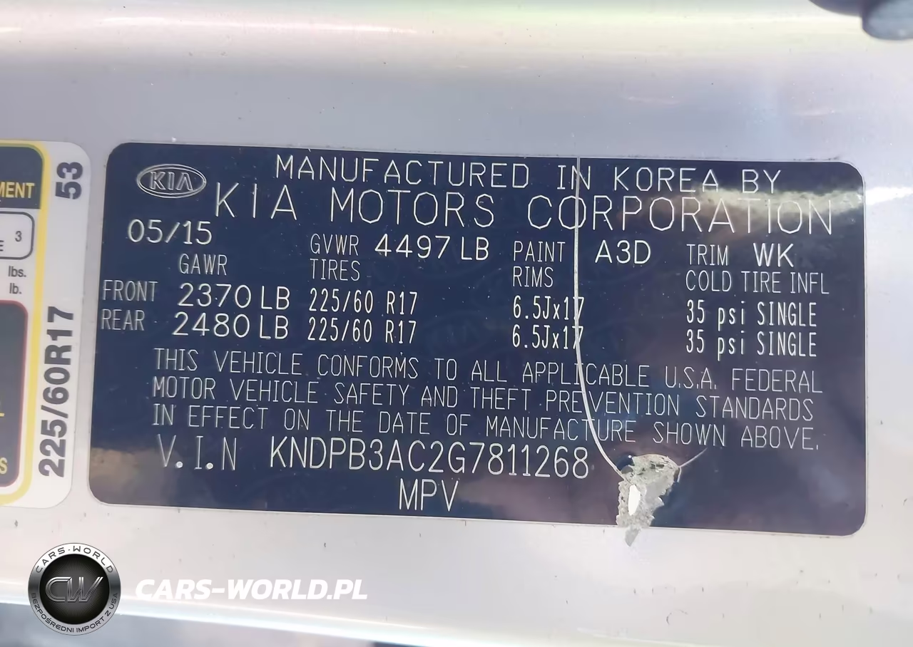 2016 Kia Sportage Lx VIN:KNDPB3AC2G7811268 - 9