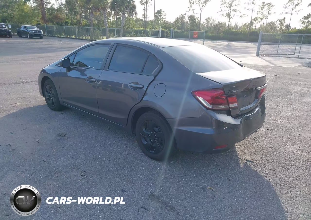 2015 Honda Civic Lx VIN:19XFB2F56FE705923 - 3