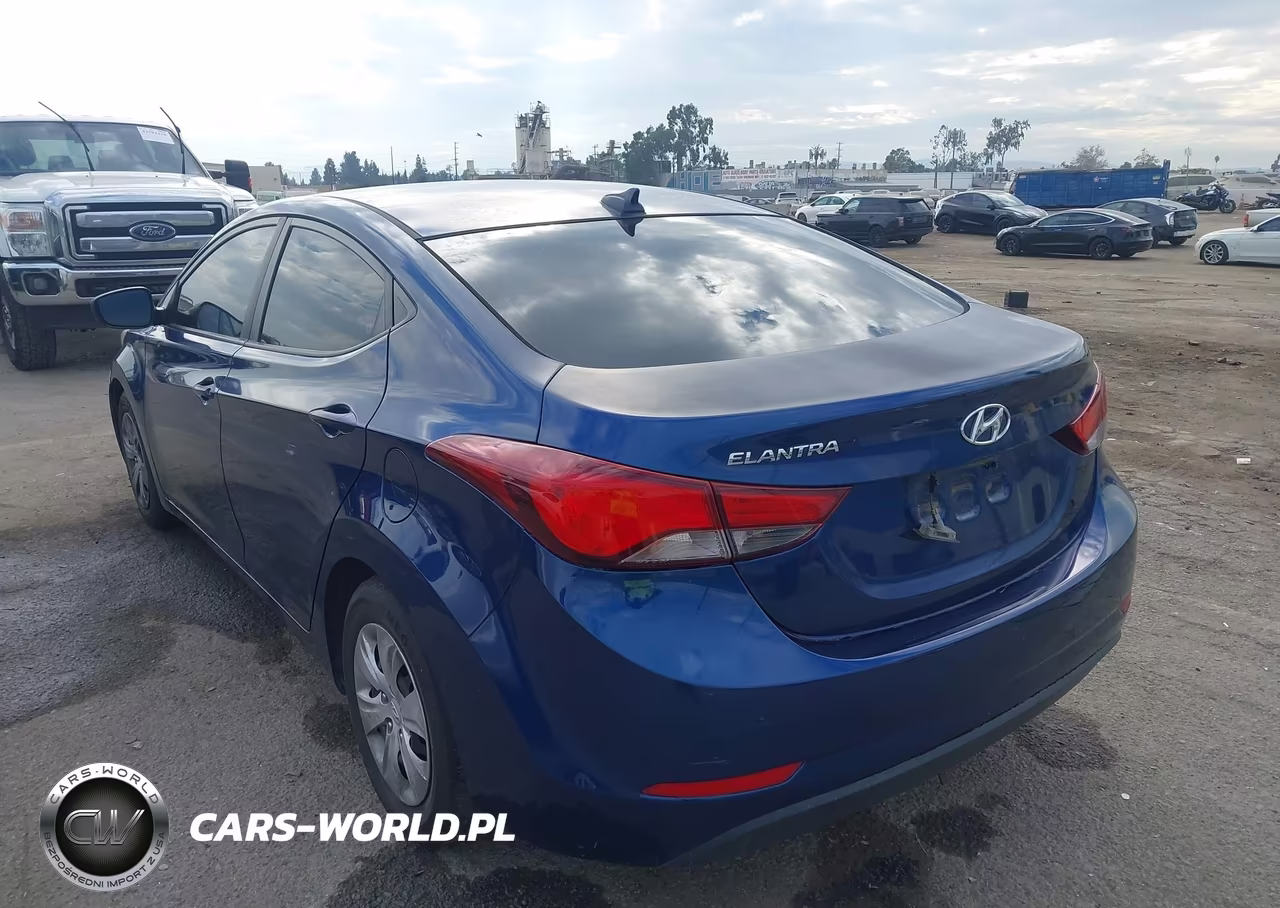 2016 Hyundai Elantra Se VIN:5NPDH4AE0GH694035 - 3