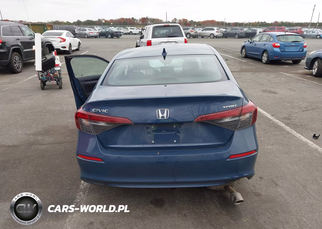 2025 Honda Civic Sport VIN:2HGFE2F54SH553907 - 16