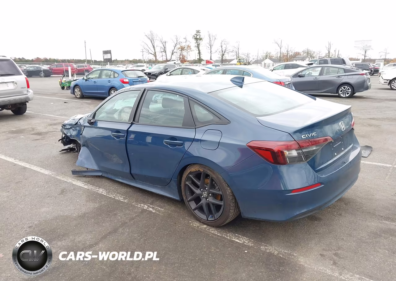 2025 Honda Civic Sport VIN:2HGFE2F54SH553907 - 3