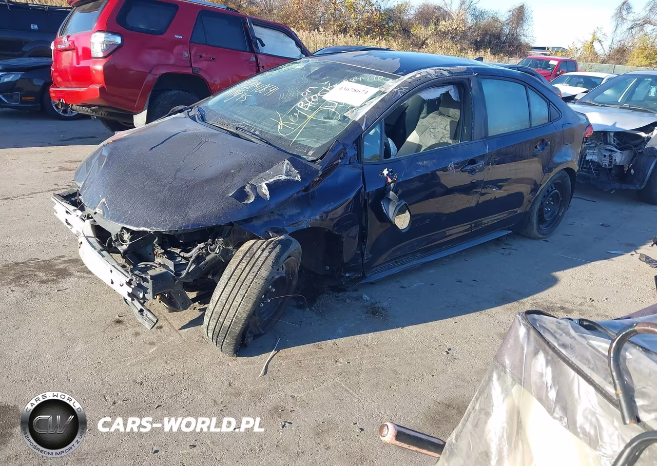 2022 Toyota Corolla Le VIN:5YFEPMAE3NP284790 - 2