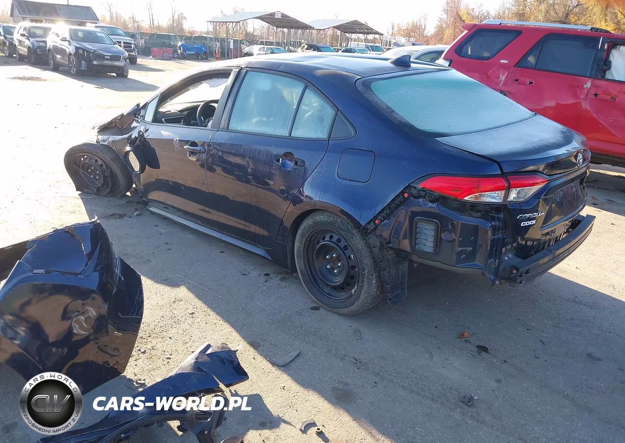 2022 Toyota Corolla Le VIN:5YFEPMAE3NP284790 - 3