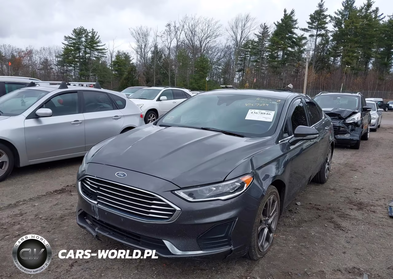 2020 Ford Fusion Sel VIN:3FA6P0CD7LR137094 - 2