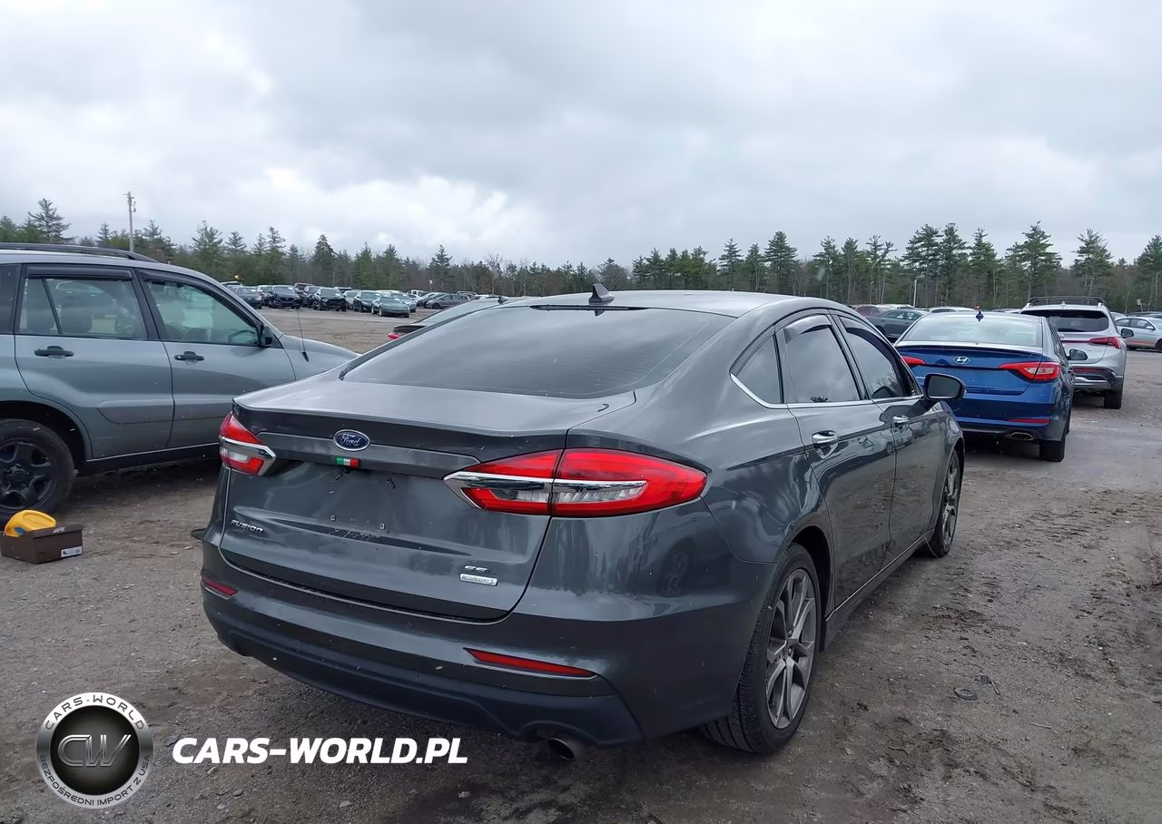 2020 Ford Fusion Sel VIN:3FA6P0CD7LR137094 - 4